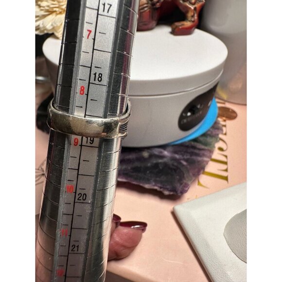 VTG Sterling Silver Turquoise Ring - Picture 10 of 10